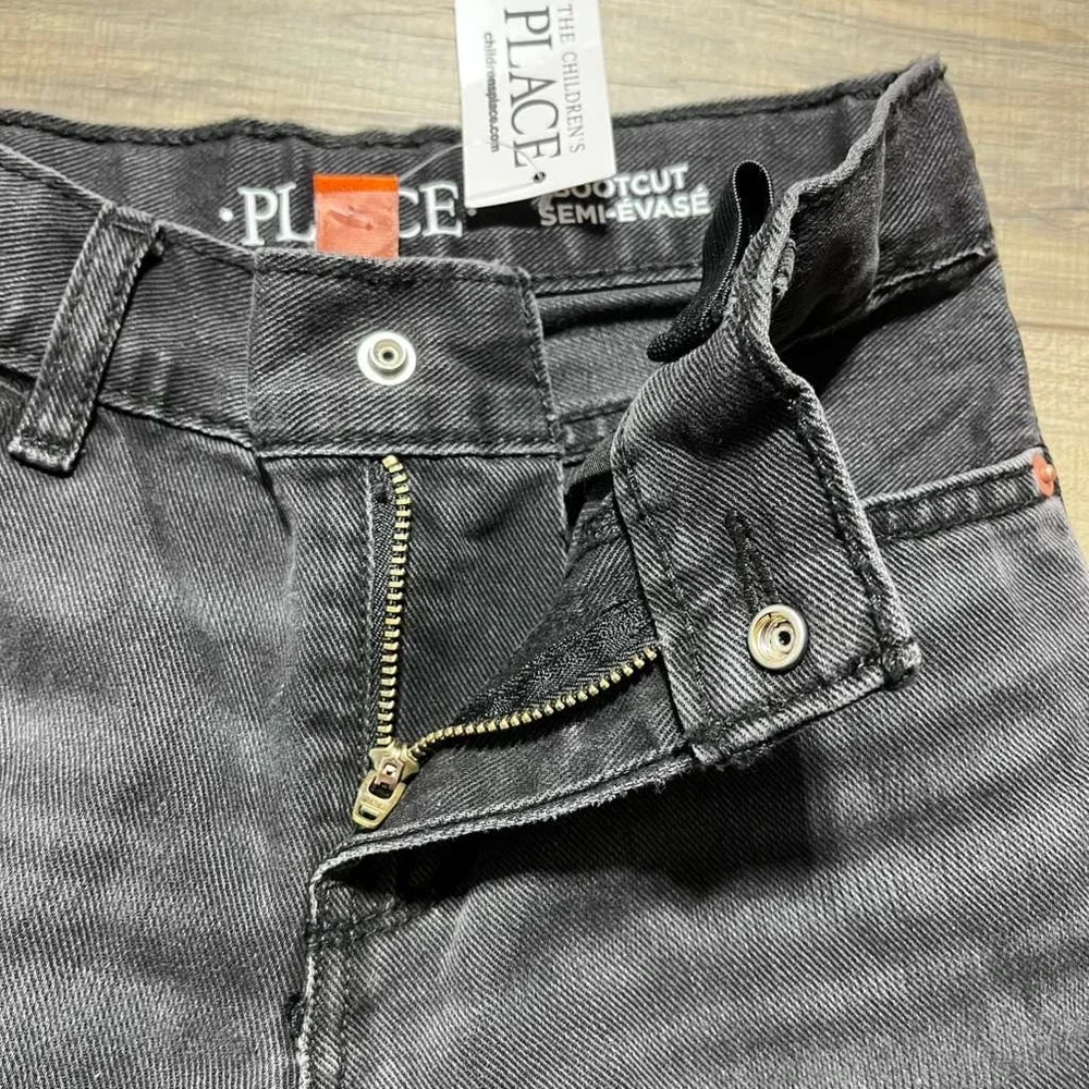 The Children’s Place Boys Bootcut‎ Denim Classic Fit Jeans Size 6 Onyx Wash